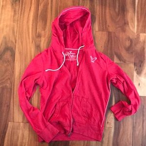 Size L Vintage American Eagle Sweatshirt, Red